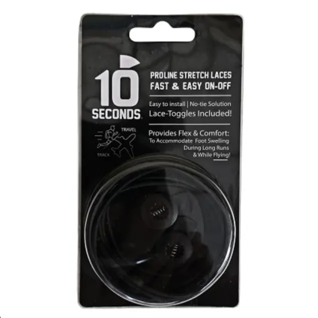 Performance Elastic Locking Laces black