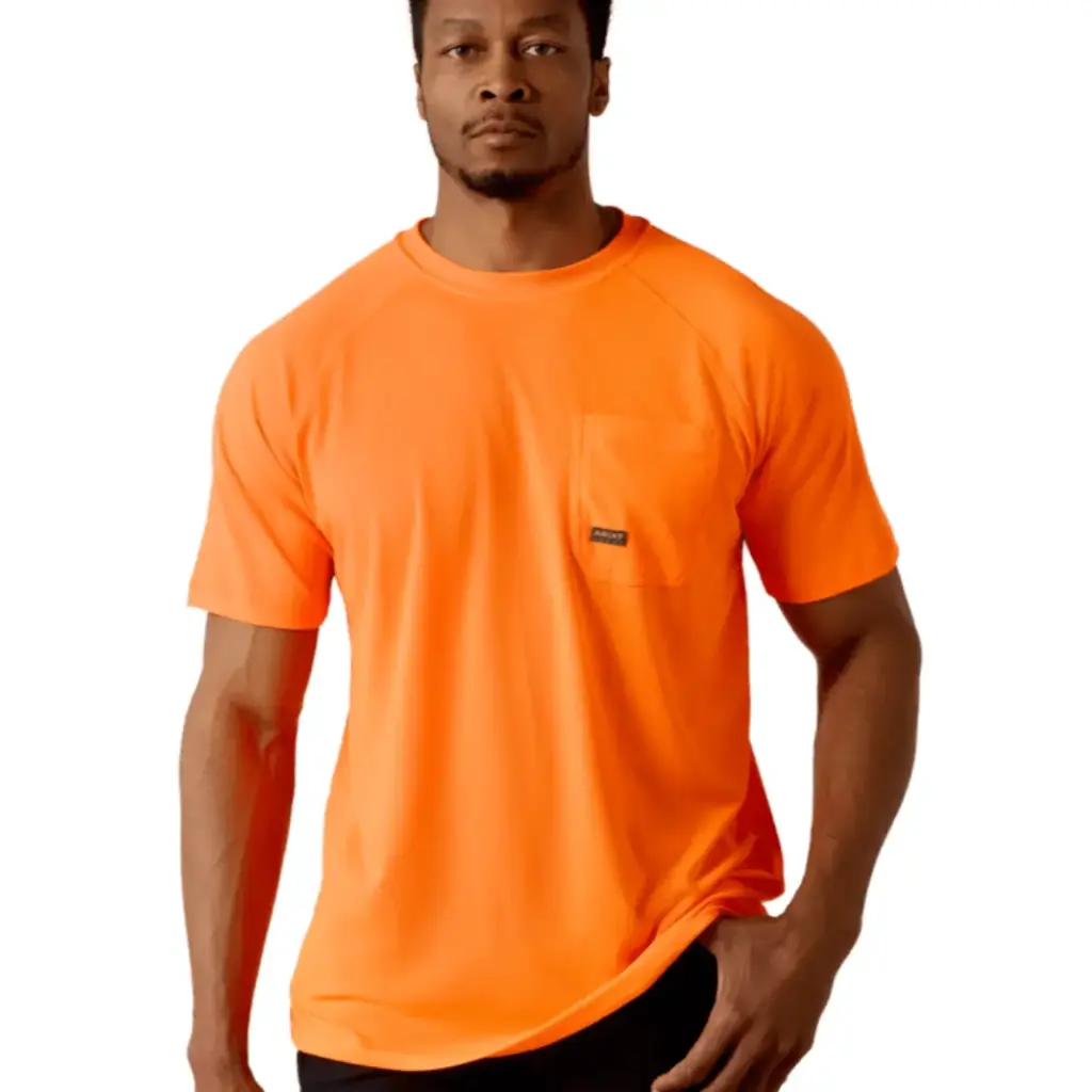 Ariat Heat Fighter T-Shirt 10031040 Neon Orange