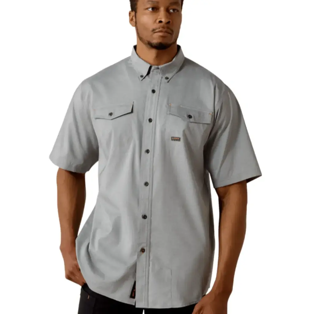 Ariat Durastretch Work Shirt 10031024 Charcoal Heather