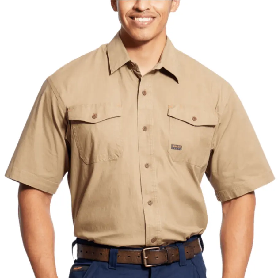 Ariat Durastretch Work Shirt 10025391 Khaki