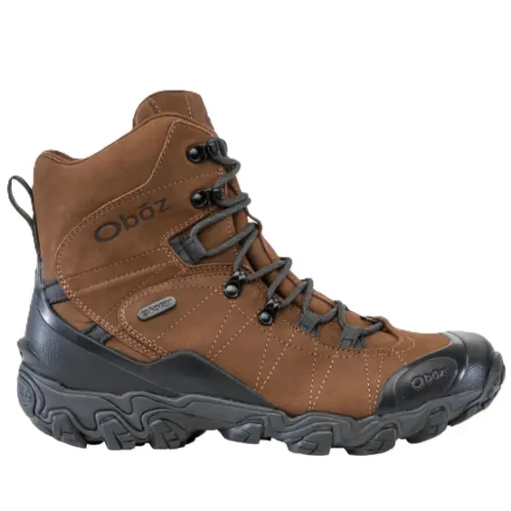 Oboz 8” Bridger 82001 Grizzly insulated