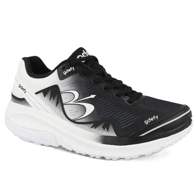 Gravity Defyer Mighty Walk Blk/White TB9024 FLW