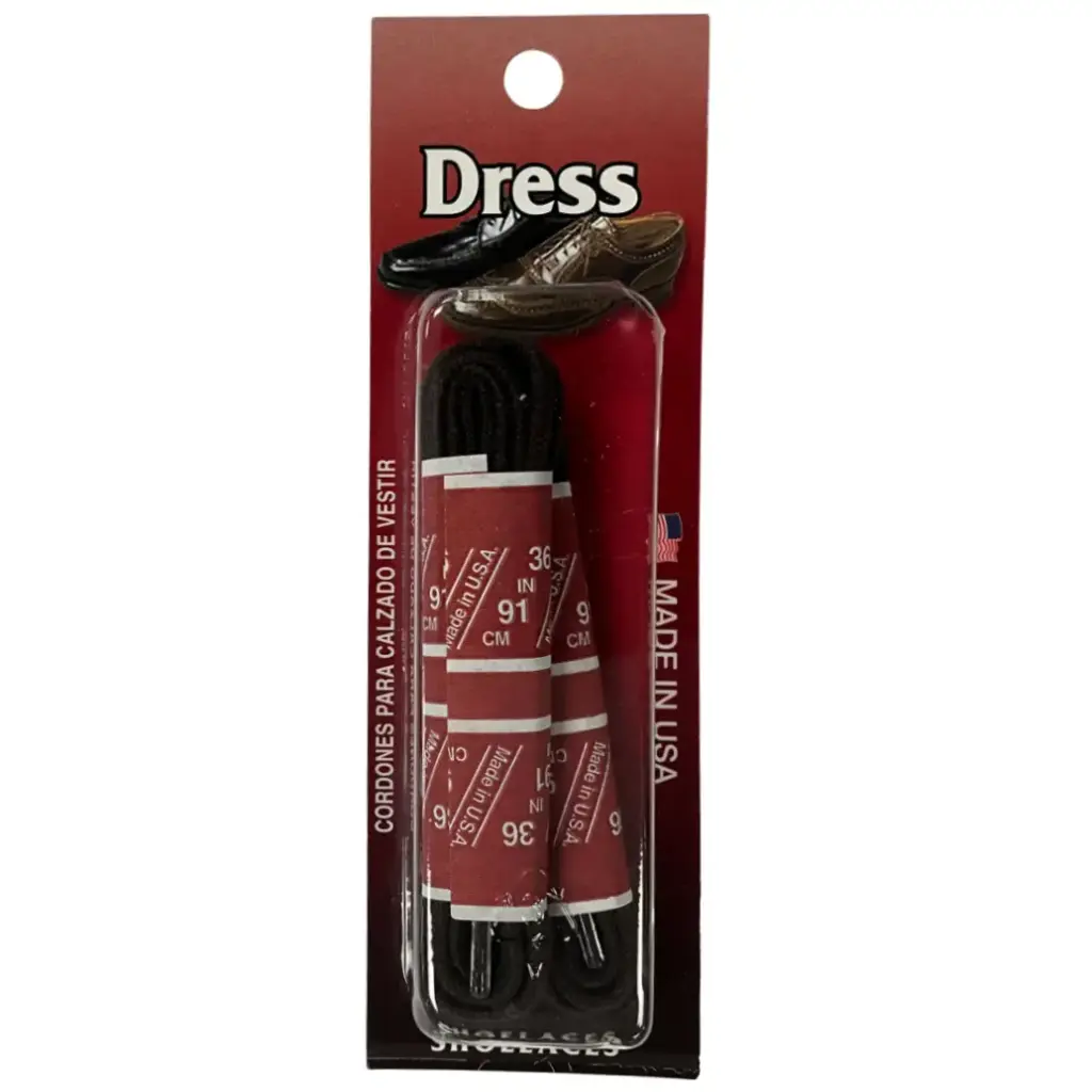 Sole Choice Round Dress Laces 36" Brown C1UW