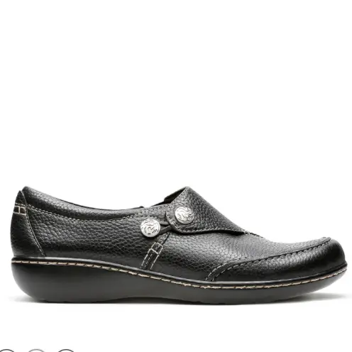 Clarks Ashland Lane Q Black Leather 26063064