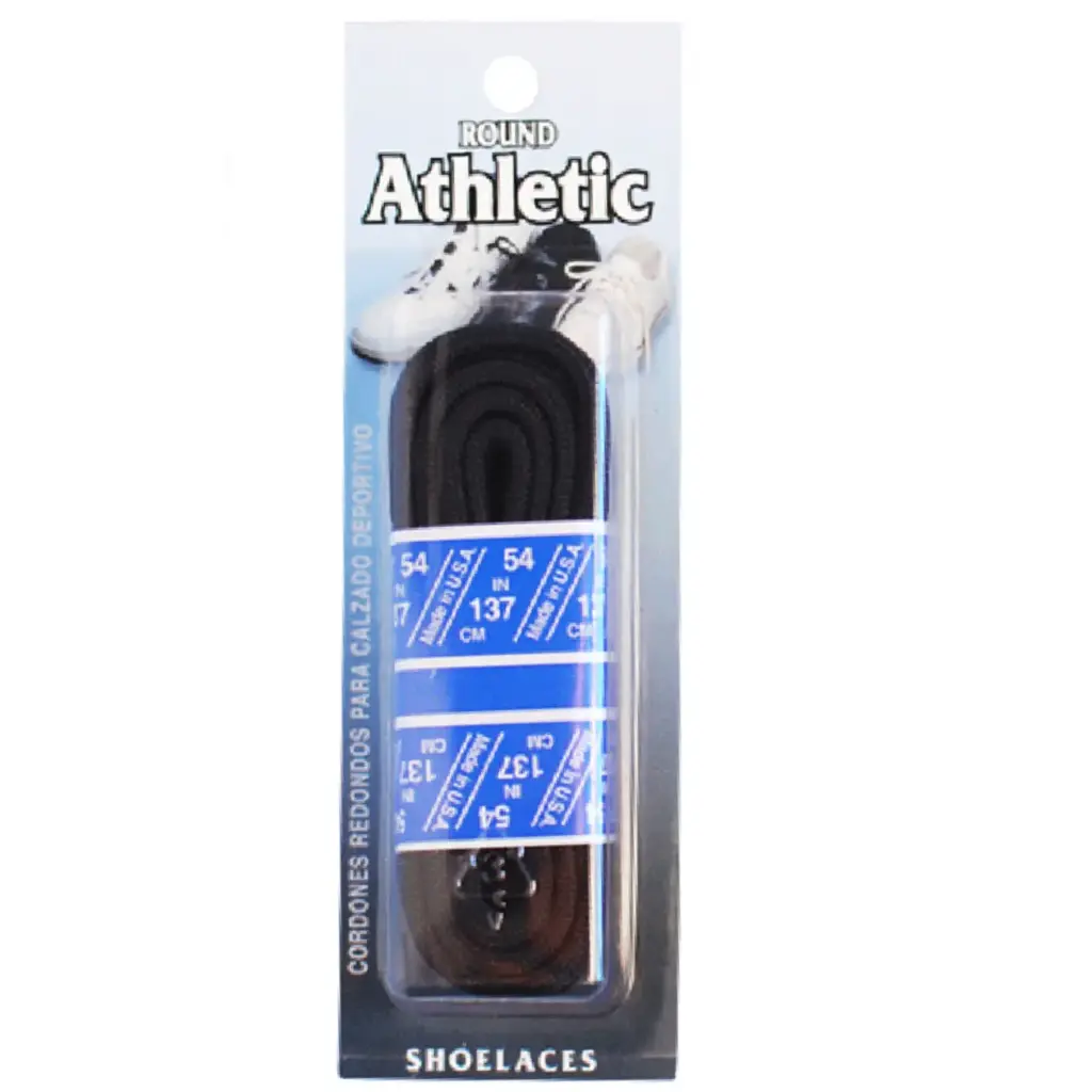 Sole Choice Round Athletic Laces 27'' Black 32029