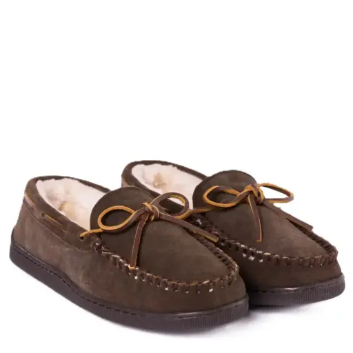 Minnetonka Slippers 3908 chocolate
