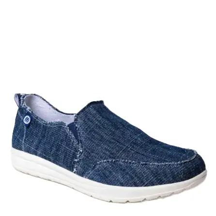 Minnetonka Women's Expanse Blue Denim 61085