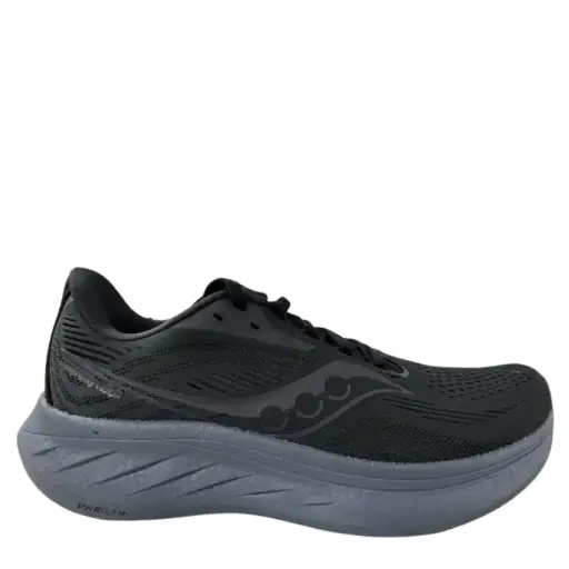 Saucony Ride 18 Black/Shadow Men's Shoe 21000-102/21001-102